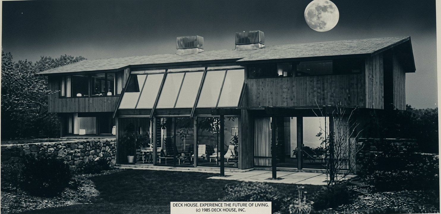 An Acorn / Deck House post-and-beam contemporary in Lincoln